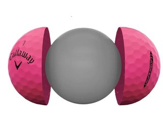Callaway Supersoft Golfbälle, rosa