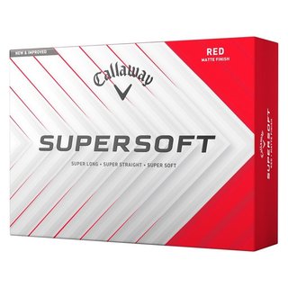 Callaway Supersoft Golfbälle, rot