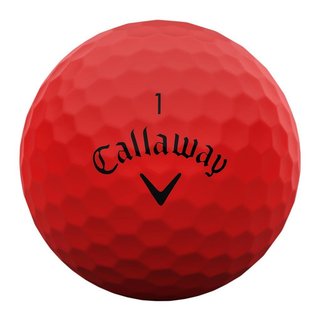 Callaway Supersoft Golfbälle, rot