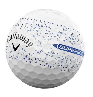 Callaway Supersoft Splatter 360 Blue Golfbälle
