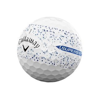 Callaway Supersoft Splatter 360 Blue Golfbälle