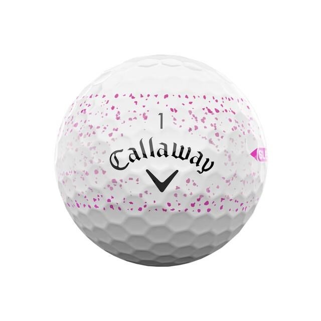 Callaway Supersoft Splatter 360 Pink Golfbälle