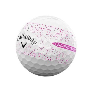 Callaway Supersoft Splatter 360 Pink Golfbälle