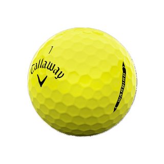 Callaway Warbird Distance+ Golfbälle, gelb