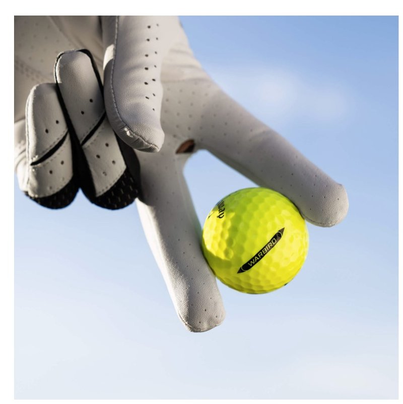 Callaway Warbird Distance+ Golfbälle, gelb