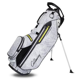 Callaway Fairway plus HD Standbag, grey splatter paint/flo yellow