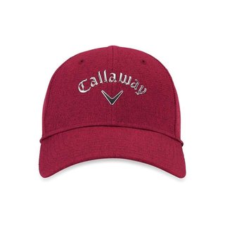 Callaway Liquid Metal Damen Cap, rot/silber