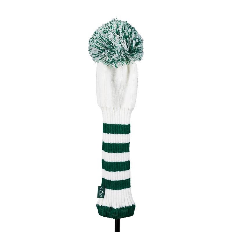 Callaway Pom Pom Driver Headcover, weiß/grün