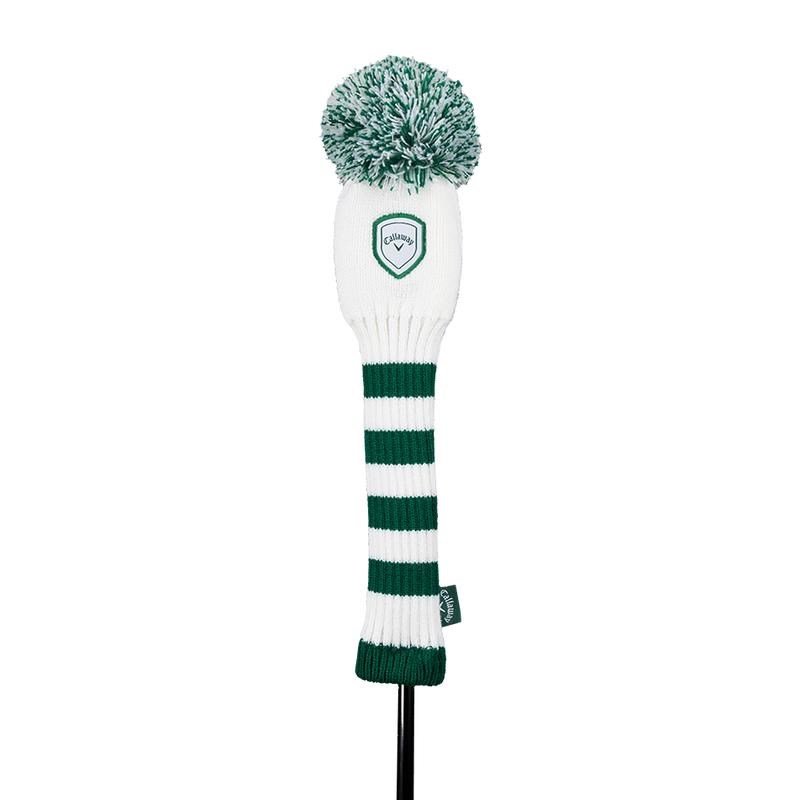 Callaway Pom Pom Hybrid Schlägerkopfhaube, weiß/grün