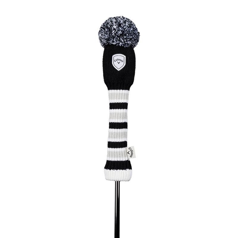 Callaway Pom Pom Hybrid Schlägerkopfhaube, schwarz