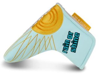 Callaway Rain Or Shine Blade Putter Headcover, weiß/blau