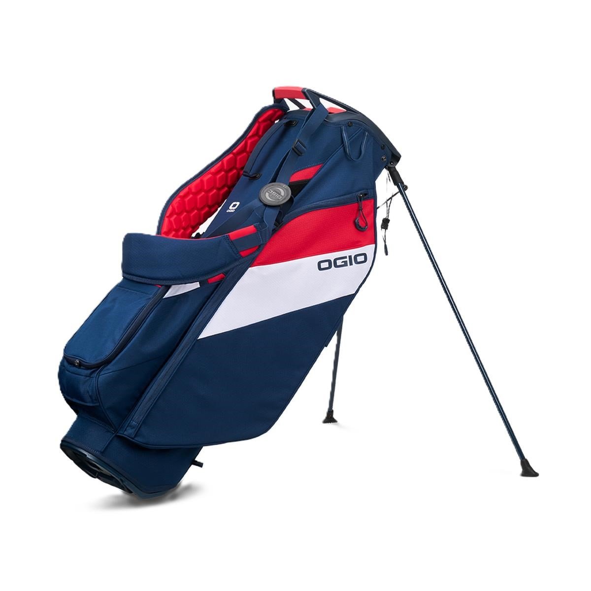 Ogio Fuse Standbag, rot/weiss/dunkelblau