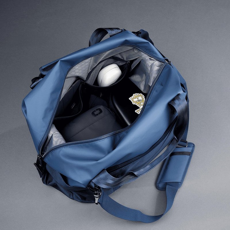 Ogio Pace Pro 42L Duffel Pack, grey pinstripe