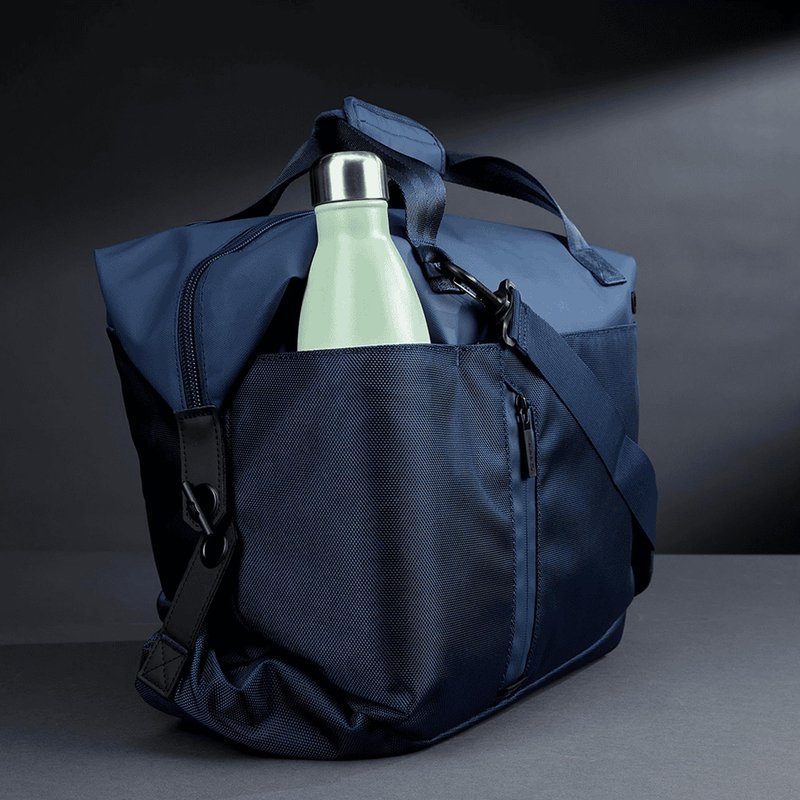 Ogio Pace Pro 42L Duffel Pack, grey pinstripe