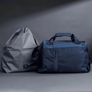 Ogio Pace Pro 42L Duffel Pack, grey pinstripe