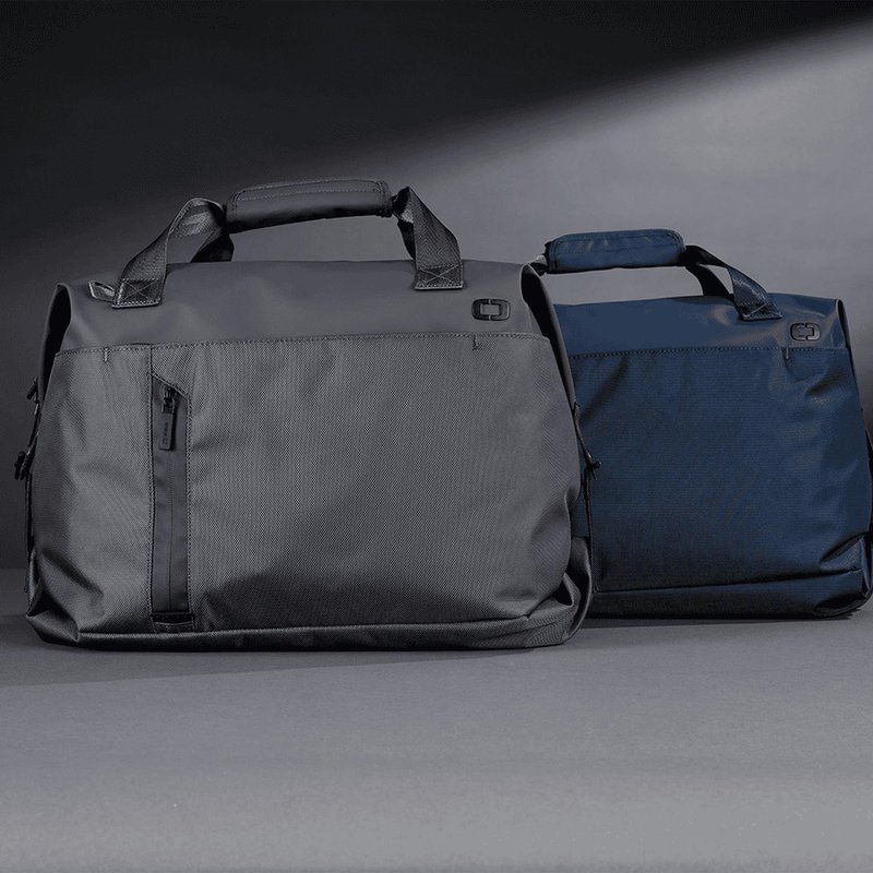 Ogio Pace Pro 42L Duffel Pack, grey pinstripe