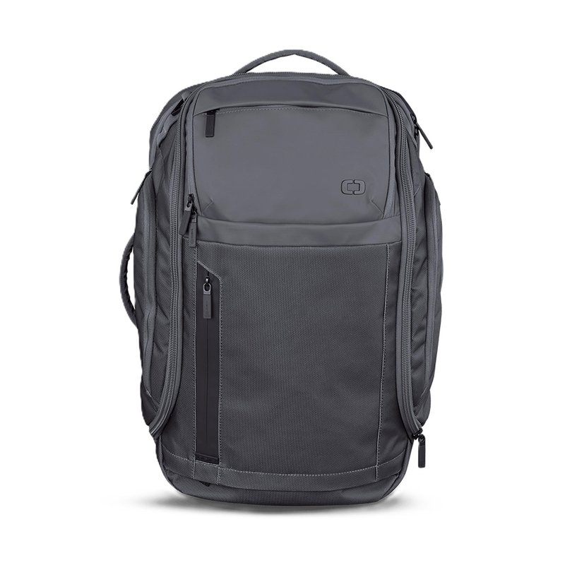 Ogio Pace Pro Max 45L Travel Pack, grey pinstripe