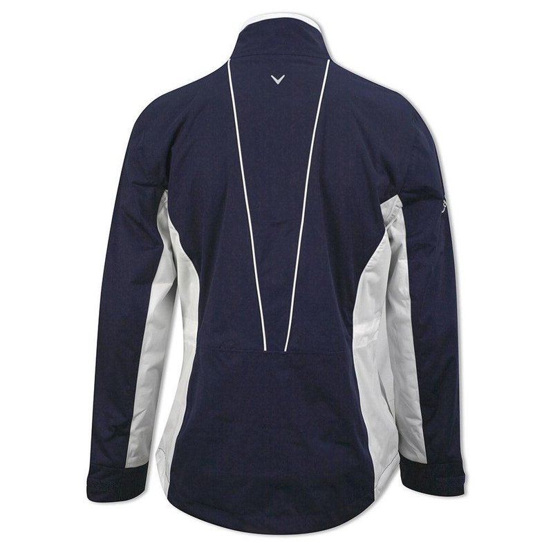 Callaway StormLite Waterproof Damenjacke, dunkelblau/weiss