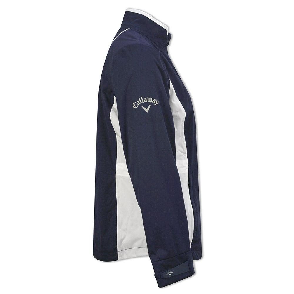 Callaway StormLite Waterproof Damenjacke, dunkelblau/weiss