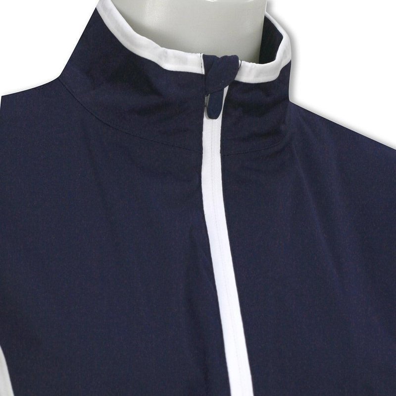 Callaway StormLite Waterproof Damenjacke, dunkelblau/weiss
