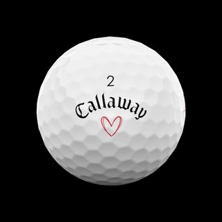 LIMITED - Callaway Supersoft LOVE Golfbälle