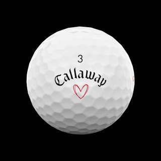 LIMITED - Callaway Supersoft LOVE Golfbälle