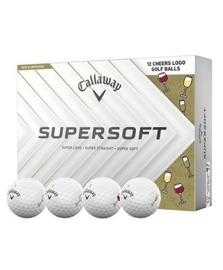 LIMITED - Callaway Supersoft Cheers Golfbälle