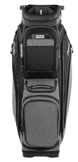 Ping Pioneer Cartbag, schwarz/grau