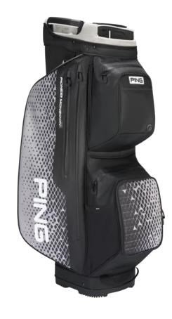 Ping Pioneer Monsoon Cartbag, schwarz/grau