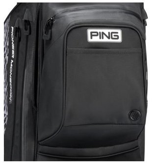 Ping Pioneer Monsoon Cartbag, schwarz/grau