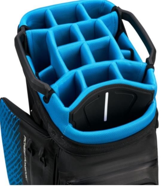 Ping Pioneer Monsoon Cartbag, schwarz/blau