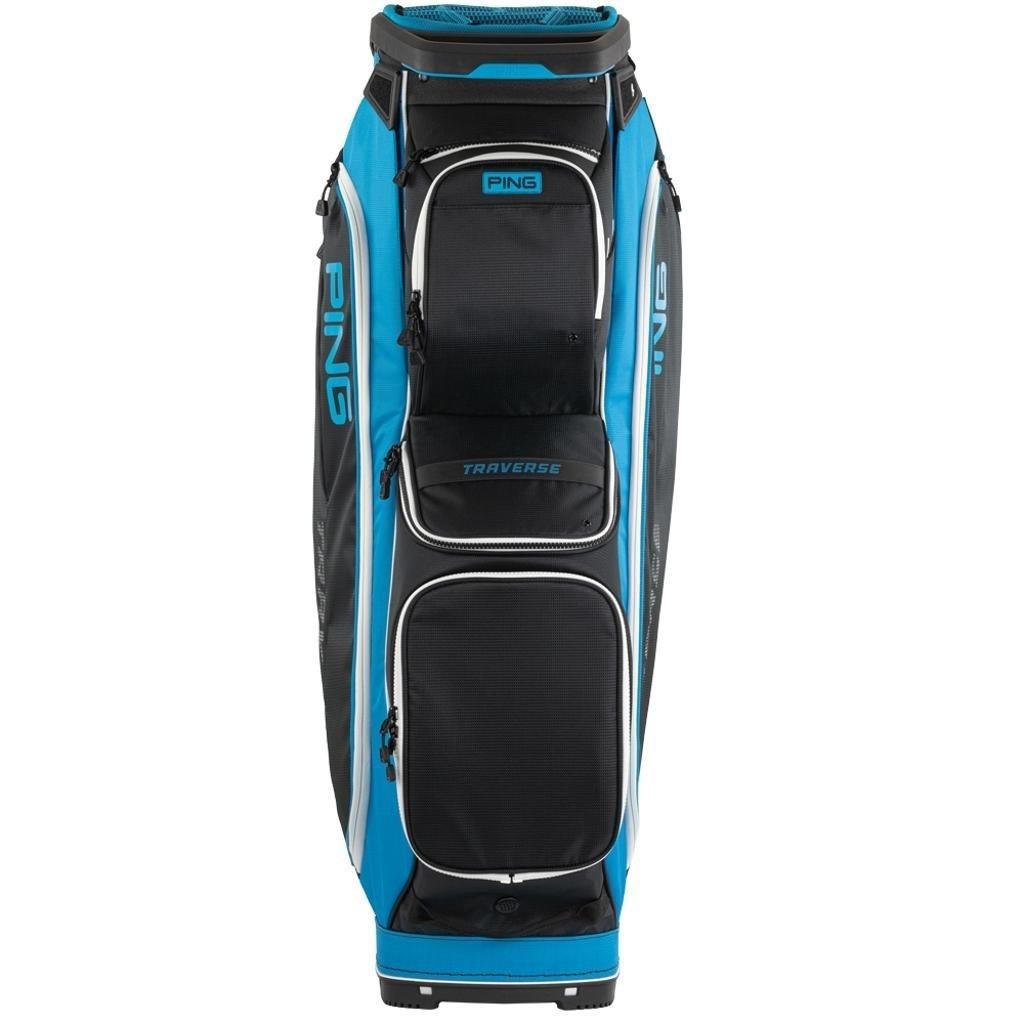 Ping Traverse Cartbag, schwarz/blau