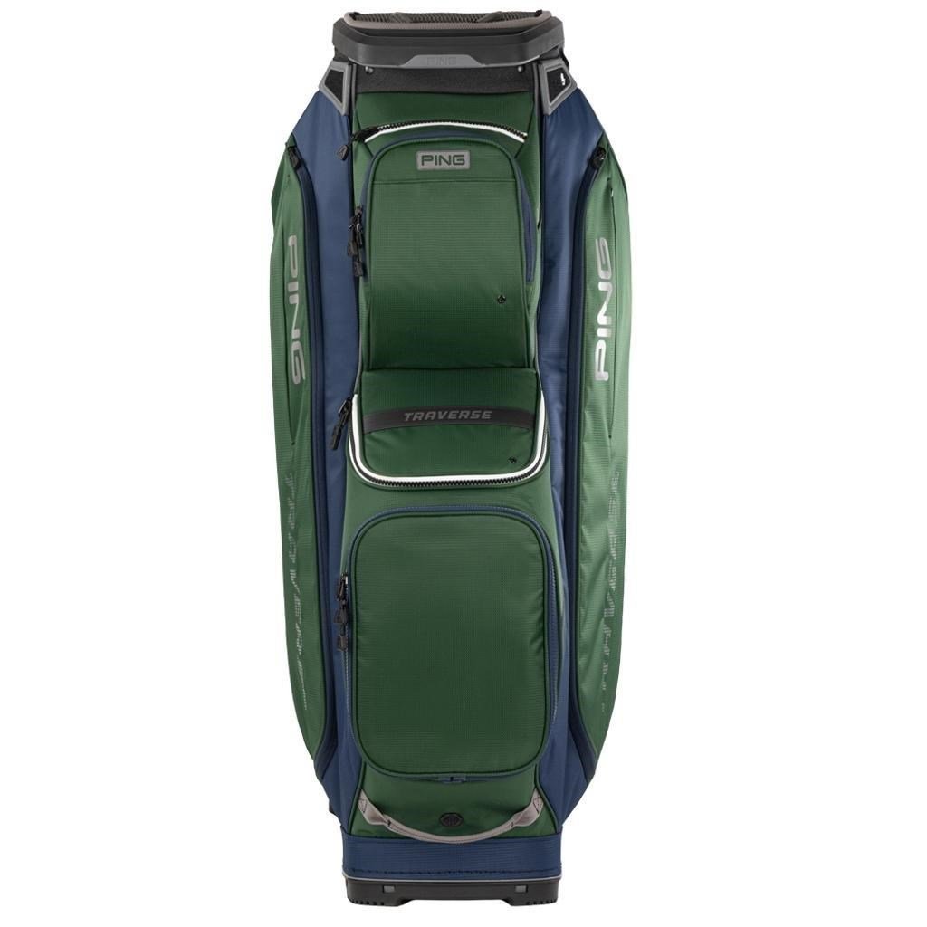 Ping Traverse Cartbag, grün/blau