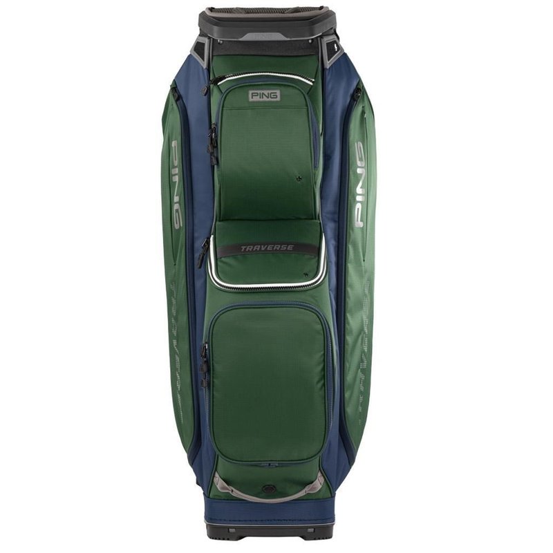 Ping Traverse Cartbag, grün/blau