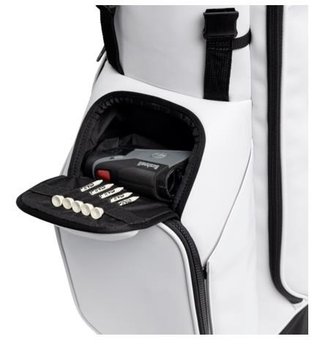 Ping Hoofer Tour Standbag, weiss/schwarz