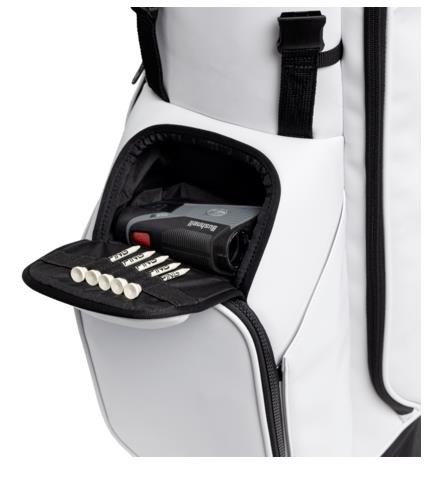 Ping Hoofer Tour Standbag, weiss/schwarz