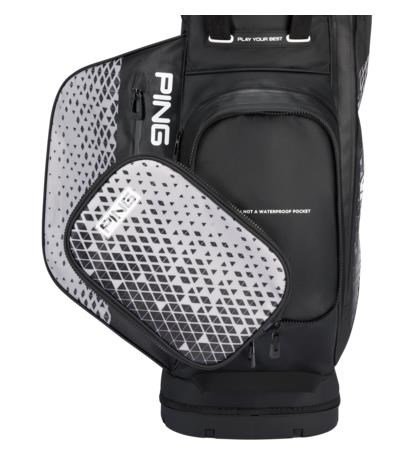 Ping Hoofer Monsoon Standbag, schwarz/grau