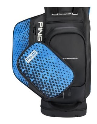 Ping Hoofer Monsoon Standbag, schwarz/blau