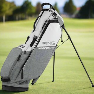 Ping Hoofer Lite Standbag, heather grey/platinum/black