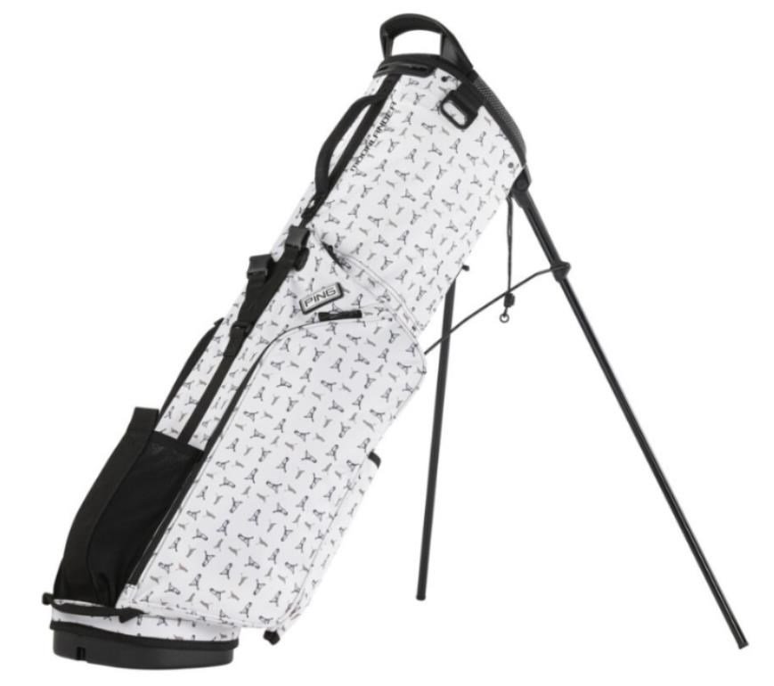 Ping Moonlander Standbag, weiss/Mr.Ping