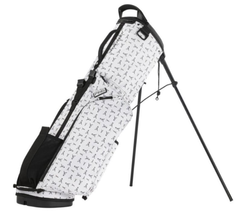 Ping Moonlander Standbag, weiss/Mr.Ping