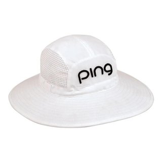 Ping Boonie Damen Bucket Hut, weiss