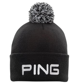 PING Classic Bobble Herren Wintermütze, schwarz