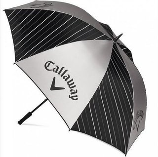 Callaway 64" UV Regenschirm, schwarz/grau