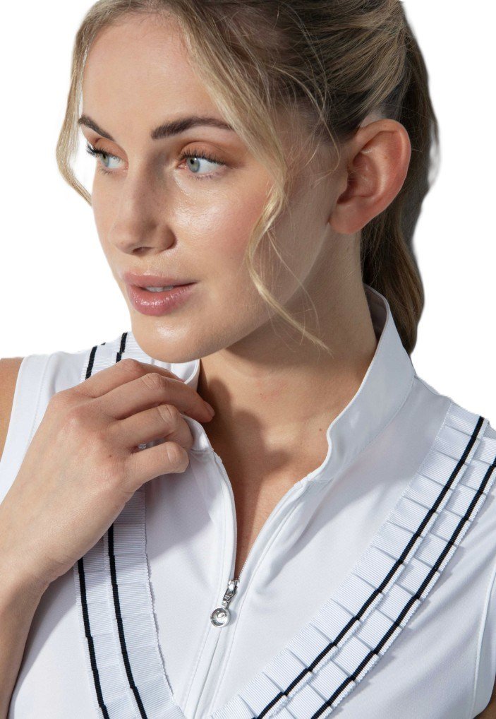 Daily Sports ISTRES Sleeveless Damen Poloshirt, weiss