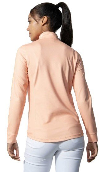 Daily Sports Anna long-sleeve Damen Poloshirt, lachsfarben
