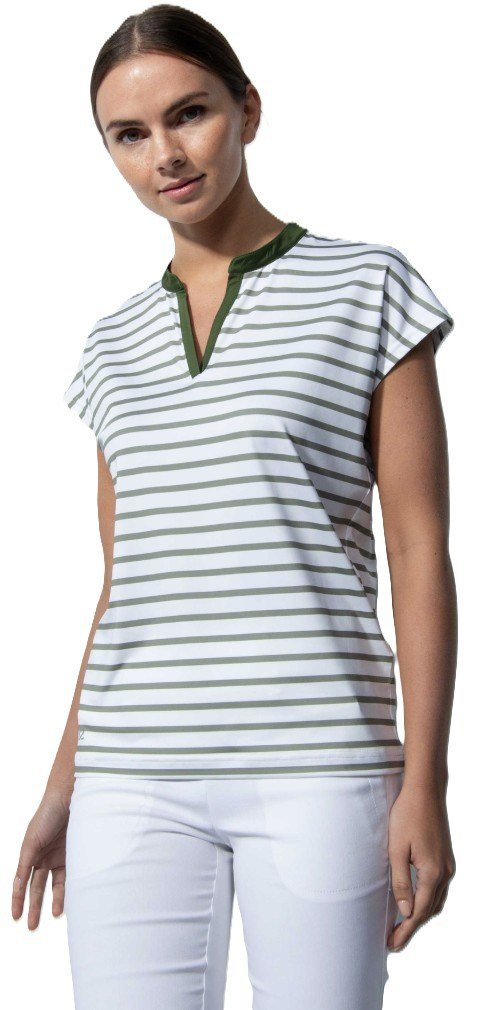 Daily Sports ITAMI short sleeved Damen Poloshirt, weiss/grün