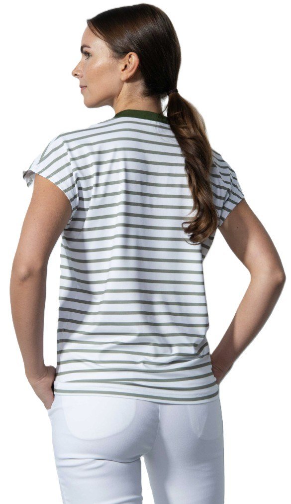 Daily Sports ITAMI short sleeved Damen Poloshirt, weiss/grün