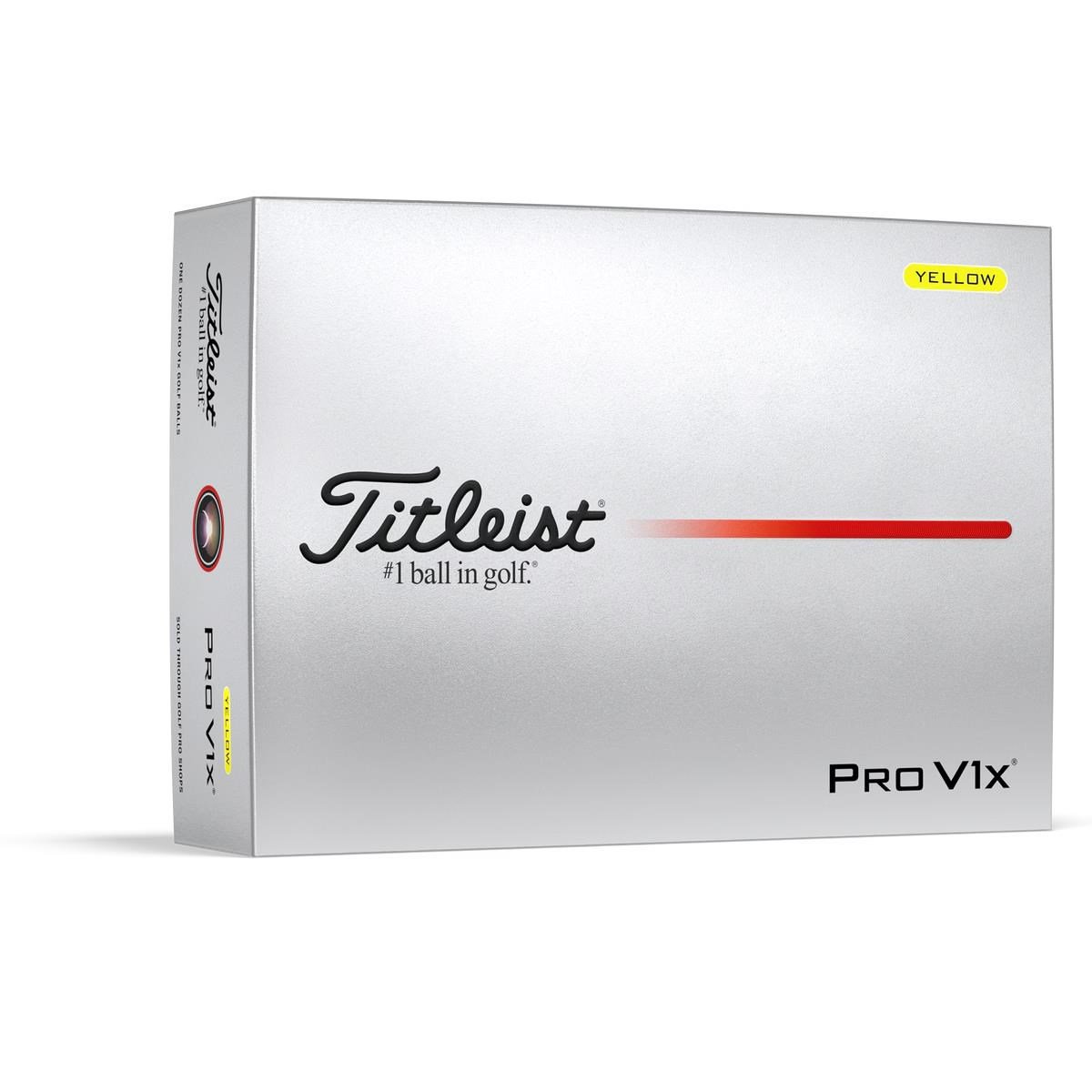 Titleist Pro V1x Golfbälle, gelb