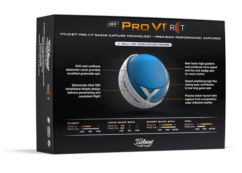 Titleist Pro V1 Golfbälle, RCT